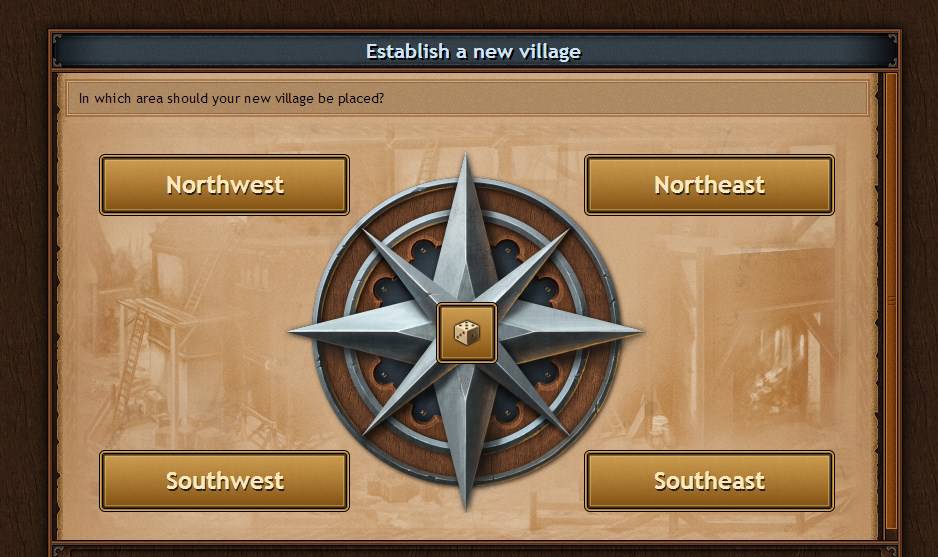 wybór położenia wioski