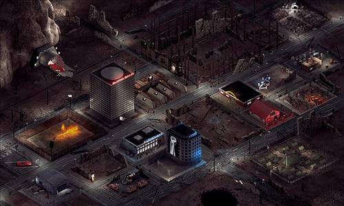 widok miasta blood wars