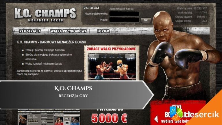 K.O. Champs &ndash; recenzja przeglądarkowego managera bokserskiego