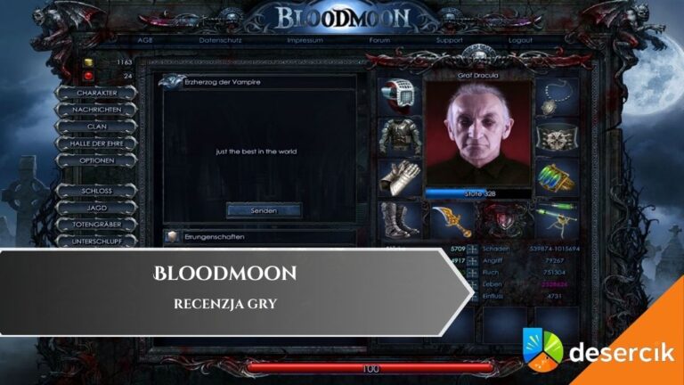 przeglądarkowa gra Bloodmoon