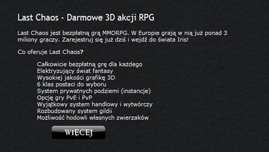 gry mmo last chaos