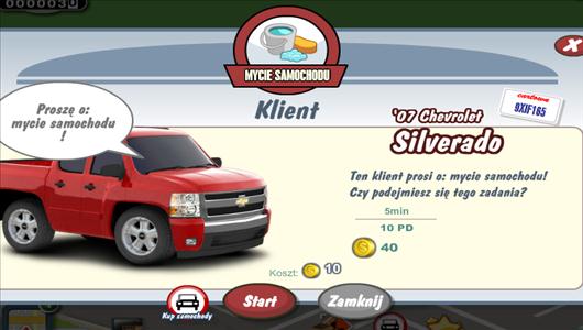 pierwszy klient w car town