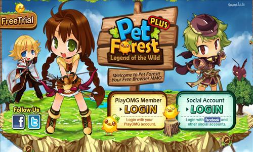 gry mmo pet forest