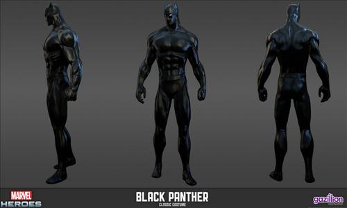 Black Panther (Czarna Pantera) Marvel Heroes