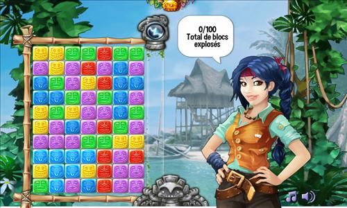 Gra Tiki Blocks match 3 001 Gra Tiki Blocks match 3 001