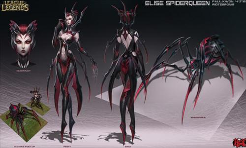 elise królowa pająków