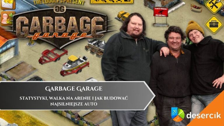 Garbage Garage – statystyki, walka na arenie i jak budować najsilniejsze auto
