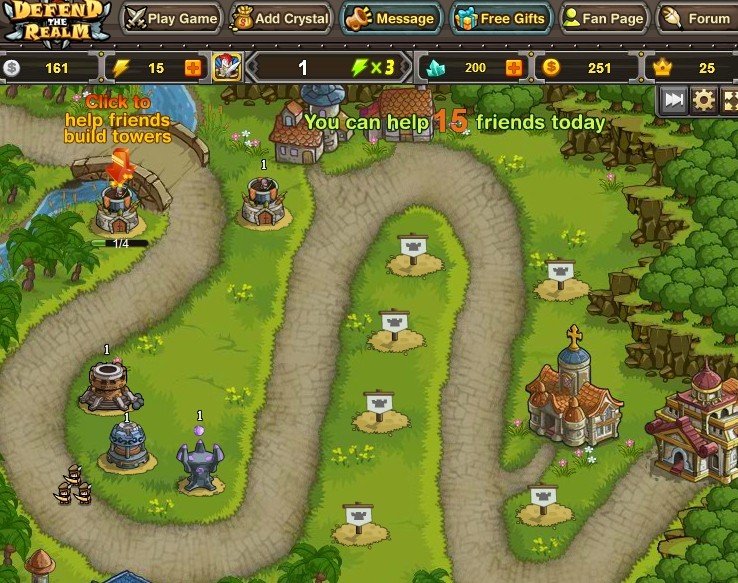 Defend the Realm - gry strategiczne tower defense za darmo