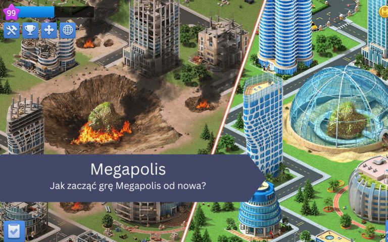 Jak zacząć grę Megapolis od nowa?