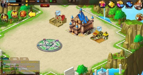 widok miasta w mieście bohater&oacute;w