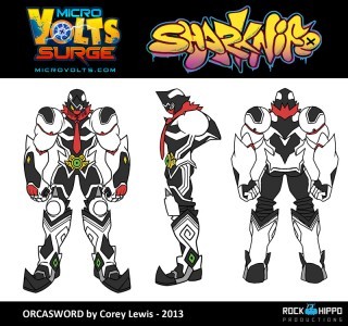 MicroVolts Surge Orcasword Concept S