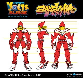 MicroVolts Surge Sharknife Concept S