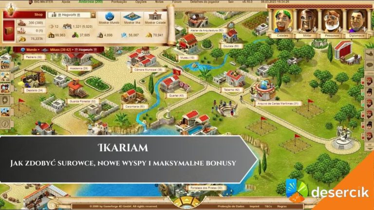 Ikariam – Kolonizacja: Jak zdobyć surowce, nowe wyspy i maksymalne bonusy