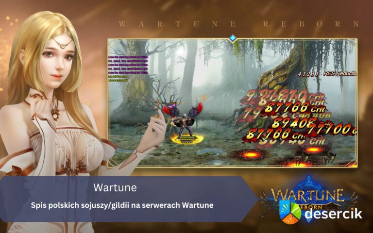 Spis polskich sojuszy/gildii na serwerach Wartune