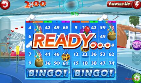 Bingo Rush 2 plansza gry