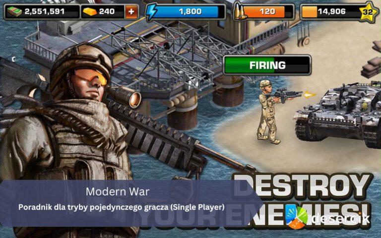 Modern War: Poradnik dla tryby pojedynczego gracza (Single Player)