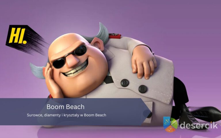 Surowce, diamenty i kryształy w Boom Beach