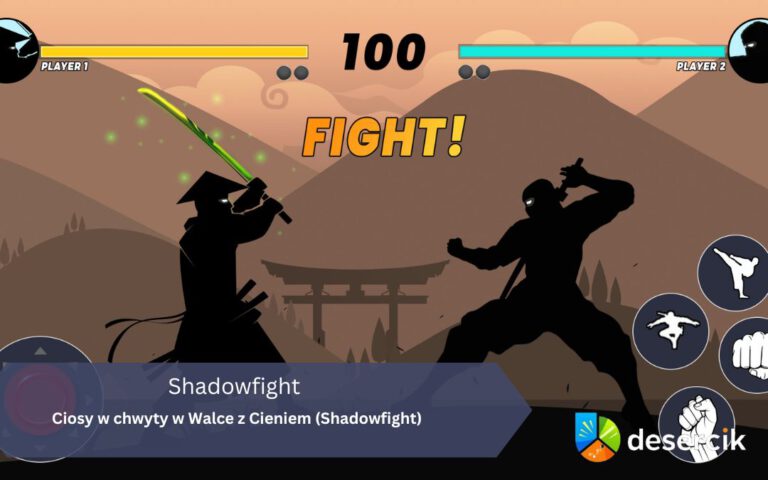 Ciosy w chwyty w Walce z Cieniem (Shadowfight)