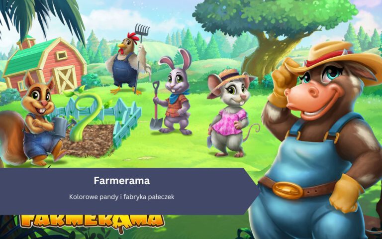 Farmerama: Kolorowe pandy i fabryka pałeczek