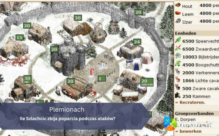 Szlachcic w Plemionach – jak skutecznie obniżać poparcie?