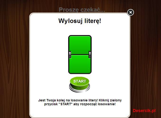 losowanie litery losowanie litery