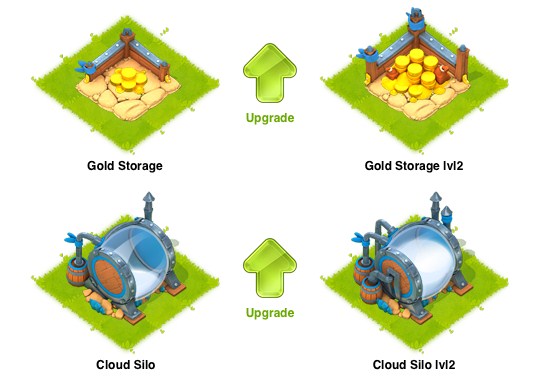 Ulepszanie magazynów na surowce Ulepszanie magazynów na surowce