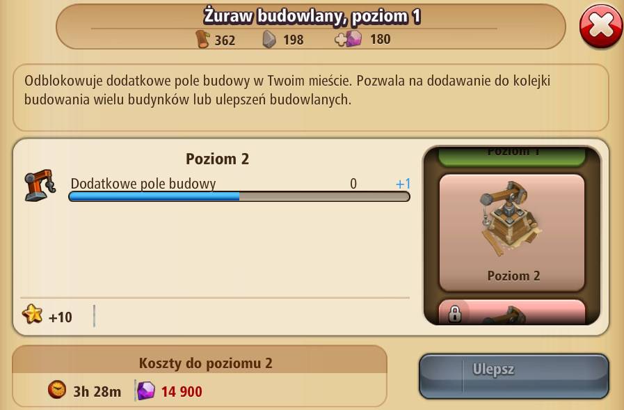 Żuraw budowlany - rozbudowa Żuraw budowlany - rozbudowa