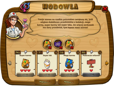 Przedmioty zwiększające szansę na mutację