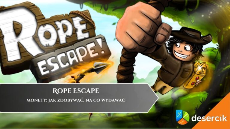 Rope Escape &ndash; monety: jak zdobywać, na co wydawać