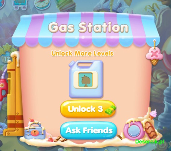 odblokowywanie nowych poziomów