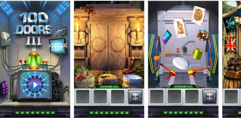 100 Doors 3 – rozwiąż zagadki i otwieraj kolejne pokoje