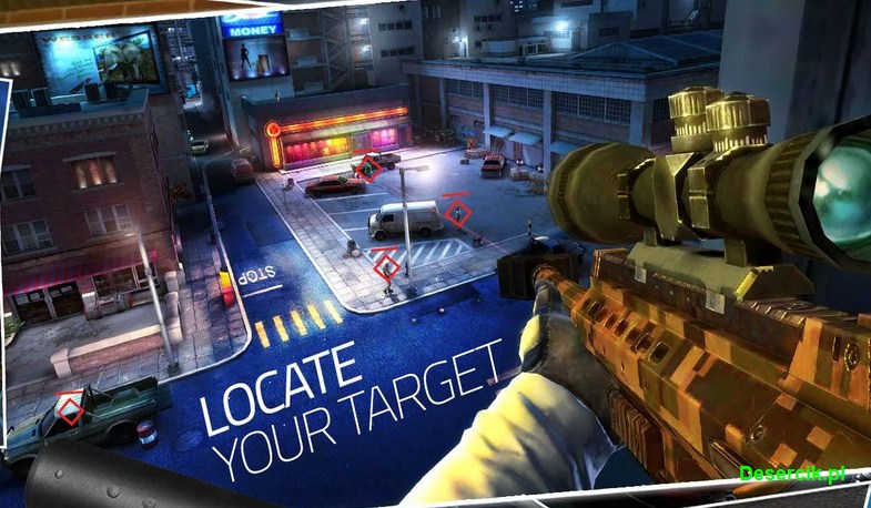 użyj karabinka snajperskiego użyj karabinka snajperskiego