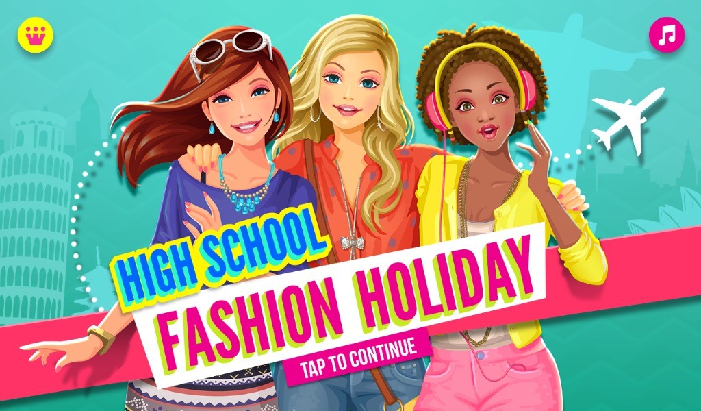 High School Fashion Holiday: Rewia mody na waszych tabletach