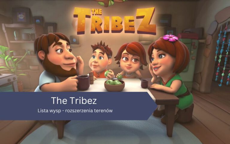 The Tribez: Lista wysp – rozszerzenia terenów