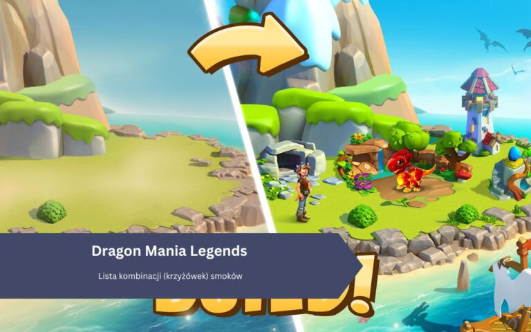 Dragon Mania Legends: Lista kombinacji (krzyżówek) smoków