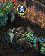 szczątki potwora po walce szczątki potwora po walce