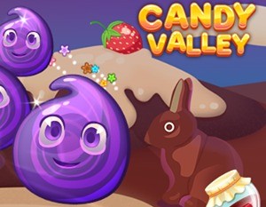 Candy Valley – dopasuj słodkości i zbieraj przepisy