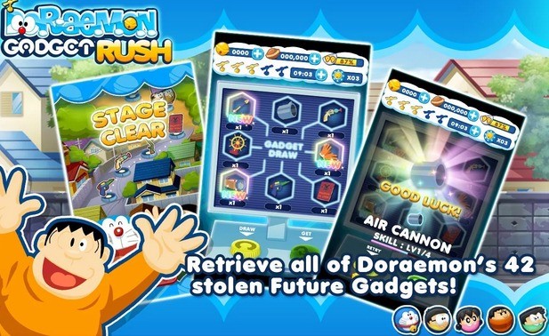 Doraemon Gadget Rush na Androida