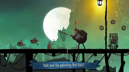 Uważaj na liczne przeszkody i nie daj się złapać Uważaj na liczne przeszkody i nie daj się złapać