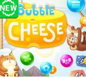 Gra Bubble Cheese – pomóż Super Kotowi pokonać kosmitów