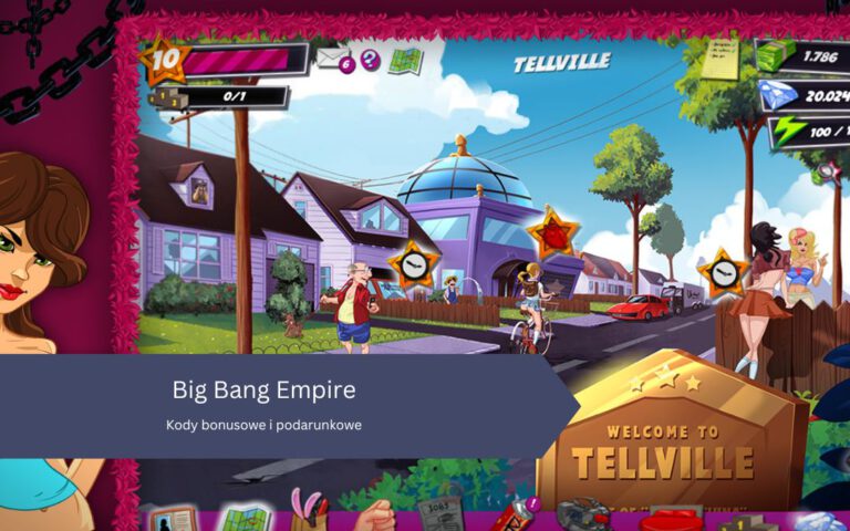 Kody bonusowe do Big Bang Empire