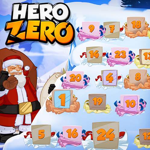 Hero Zero: Bonusy i moc prezentów z okazji świąt