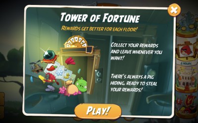 Angry Birds 2: Co to jest Tower of Fortune (dawniej zwana Windą)?