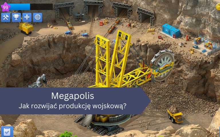 Jak rozwijać produkcję wojskową w Megapolis?