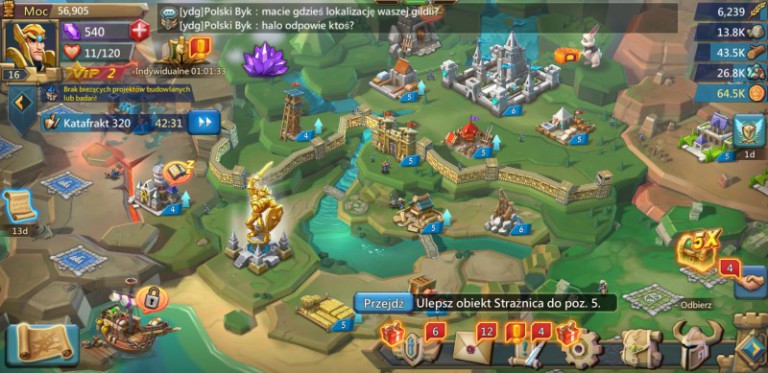 Lords Mobile: Które jednostki najlepiej nadają się do ataku i obrony