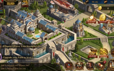 Guns of Glory: Rozbudowa zamku