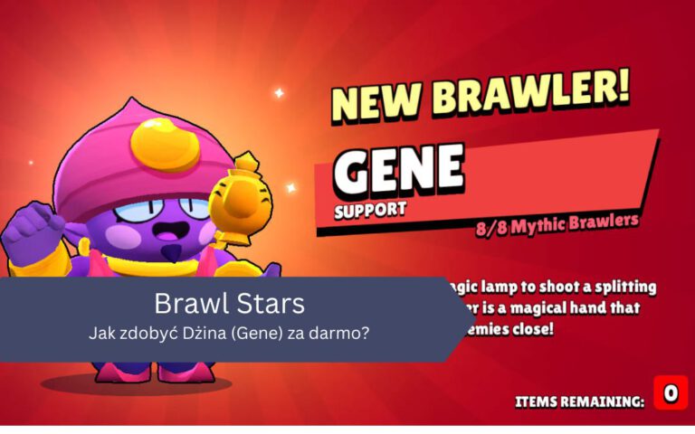 Jak zdobyć Dżina (Gene) za darmo w Brawl Stars?