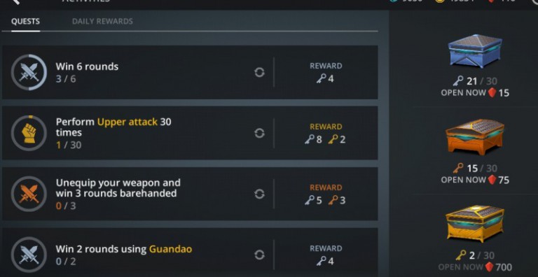 Shadow Fight 3: Poradnik o skrzyniach, jak je zdobywać?