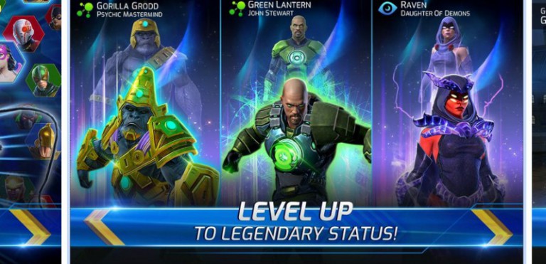 DC Legends: Battle for Justice – Jak awansować bohaterów?