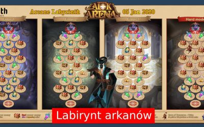 Strategie przechodzenia Labiryntu Arkanów w AFK Arena